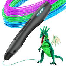 Tecboss 3d Print Pen Sl400 Adults Kids One Button Operation No Toxic No Clog Black Amazon Com Industrial Scientific Ad Print 3d Printing Amazon Tribe