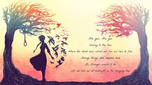If We Met At Midnight In The Hanging Tree Lyrics Are You Are You Coming To The Tree Where The Dead Man Called Out For His Love To Flee Strange Thi Hanging Tree Lyrics Hunger Games Hanging Tree Hunger Games
