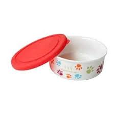 Collapsible dog bowl,2 pack portable and foldable pet travel bowls collapsable dog water feeding bowls dish for dogs cats and small animals,with lids (small, blue+red) 697 $6 99 ($3.50/count) Dog And Cat Food Bowls