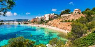 International book shop in portals nous, mallorca. Playa De Portals Nous Strand Auf Mallorca