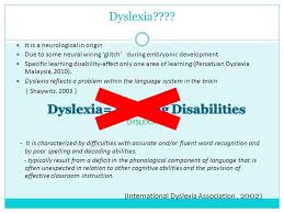 Learning disabilities often run in families. Learning Disabilities Dyslexia Ppt Video Online Download