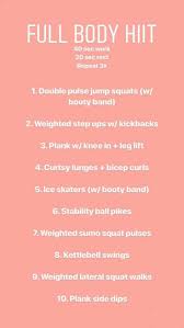30 Minute Hiit Workout Full Body Hiit Workouts Home Hiit Workouts At Home For Beginners Hiit In 2020 Full Body Hiit Workout Hiit Workout At Home Hiit Workout