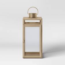 Get the best deals on metal candle holders & accessories. 16 X 7 Metal Lantern Candle Holder Matte Gold Threshold Target