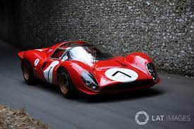 Jackie Stewart Ferrari 330 P4 At Goodwood Festival Of Speed Goodwood Festival Of Speed Ferrari Jackie Stewart