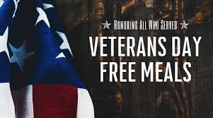 2021 Veterans Day Free Meals Discounts Sales And Deals Military Benefits