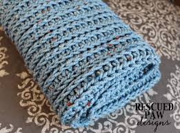 Crocheting, on the other hand, is done with just one crochet hook and the stitches resemble small knots. Crochet Stitch That Looks Like Knit Blanket Easycrochet Com