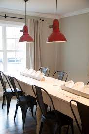Dining Room With Red Pendant Lights Pendant Lighting Dining Room Red Pendant Light Dining Room Lighting