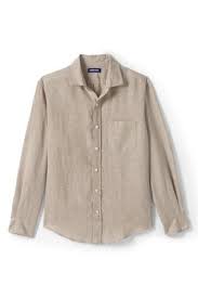 Entdecken sie die hemdenkollektion von harmont&blaine. Leinenhemd Mit Langen Armeln Fur Herren Classic Fit Lands End