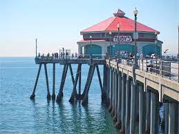 The huntington beach pier is a municipal pier located in huntington beach, california, at the west end of main street and west of pacific co. Huntington Beach Pier Pier Fishing In California