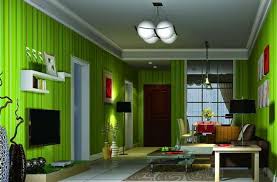 Ruang tamu adalah ruangan yang paling penting dan besar di rumah atau apartemen. Wallpaper Dinding Ruang Tamu Hijau Interior Rumah 3071