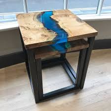 Pin On Resin Wood Table