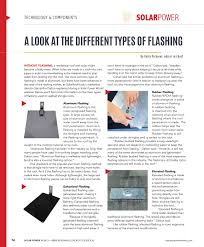 Aluminum is one of the metals most commonly used for flashing. 2019 Renewable Energy Guidebook Windpower By Wtwh Media Llc Issuu