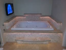 A backsplash is primarily decorative and can be installed directly over drywall. Interior Tile Jacuzzi Tub Gothic Stone