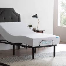 Lucid L100 Adjustable Bed Base With Lucid 10 Inch Gel Memory Foam Adjustable Bed Base Adjustable Beds Bed Base