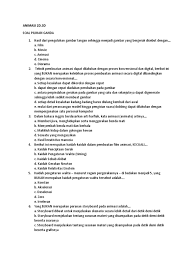 Berikut ini contoh soal uts 1 mata pelajaran matematika kelas vi sd beserta kunci jawaban dan pembahasan. Soal Essay Animasi 3 Dimensi Lukisan