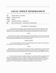 Legal Memorandum Template Word Addictionary