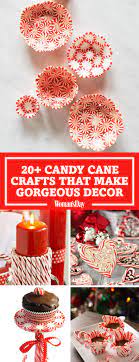 See more ideas about christmas, christmas decorations, candy cane decorations. 25 Candy Cane Crafts Diy Decorations With Candy Canes