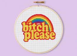 Maybe you would like to learn more about one of these? Cross Stitch Pattern Rainbow Swear Words Cross Stitch