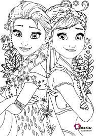 Print or download frozen ii coloring pictures. Frozen 2 Coloring Page For Kids Collection Of Cartoon Coloring Pages For Teenage Prin Elsa Coloring Pages Disney Coloring Pages Disney Princess Coloring Pages