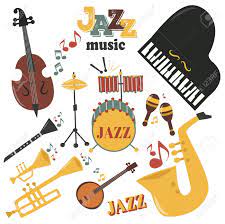 Learn the most common instruments in jazz and were to find the best samples. Jazz Musical Instruments Tools Icons Jazzband Piano Saxophone Royalty Free Cliparts Vectors And Stock Illustration Image 95925442