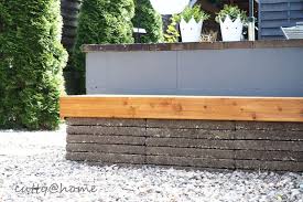 Gartenbank Diy Aus Waschbetonplatten Sitzflache Douglasienholz Waschbetonplatten Douglasie Holz Und Douglasie