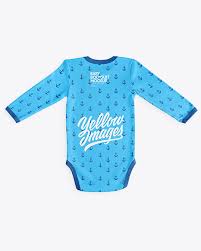 Download Baby Bodysuit Mockup In Apparel Mockups On Yellow Images Object Mockups