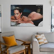 WIOLPCH Angelina Jolie Sexy Poster 4 Model Portrait Poster Vintage Poster  Canvas Painting Wall Art Poster for Bedroom Living Room Pictures For Living  Room Bedroom Decor 08x12inch(20x30cm) Frame-style: Posters & Prints -  Amazon.com