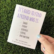 Birthday wishes for best friend: Funny Friendship Card For Best Friend Funny Card Sarcastic Etsy Birthday Cards For Friends Bff Cards Funny Birthday Cards