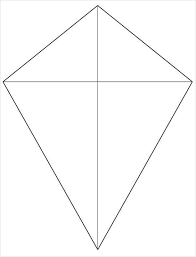 Kite Template Printable Kites Kite Template Kites Craft Template Printable