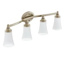 Moen Four Light Eva Brushed Nickel Bath Light Hd Supply