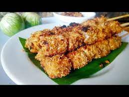Membuat Sate Klopo Yang Nggak Pake Daging Youtube Ide Makanan Makanan Daging