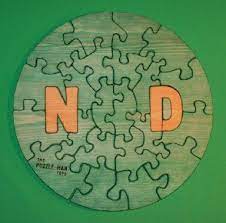 Get it as soon as mon, mar 22. The Puzzle Man Toys W 1218 008 Wooden Educational Jig Saw Puzzle 18 In Circle University Of Notre Dame Buy Online In Antigua And Barbuda At Antigua Desertcart Com Productid 113091943