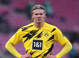 He plays as a striker. All Eyes On Erling Haaland Against Man City Just How Mino Raiola Likes It The Independent