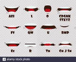 Kohei arai1 and mariko oda2. Cartoon Talking Mouth And Lips Expressions Vector Animations Poses Isolated On Transparent Background Mouth Talk Animation Movement Practice Englis Stock Vector Image Art Alamy