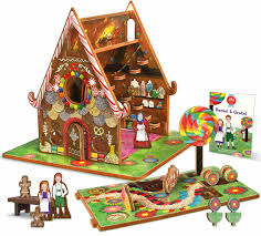 Amazon Com Hansel And Gretel Toy House And Storybook Toys Games Toy House Gingerbread House Doll House