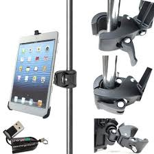 Chargercity Dedicated 360 Swivel Adjustment Apple Ipad Mini Holder With 1420 Connection With Dual Joint Multi Adjustab Memory Card Readers Monopod Pc Accessory