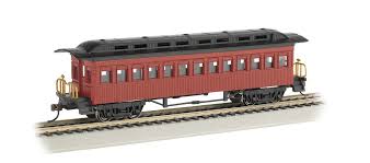 Coach 1860 80 Era Painted Unlettered Red Ho Scale Hobby Trains Train Model Trains