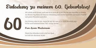 Ich denke daran, das ist so einfachen schritten mitschwingen, dass die anschrift des gesamtpreises. Originelle Einladungskarten 60 Geburtstag Personliche Einladungen Zum 60 Geburtstag