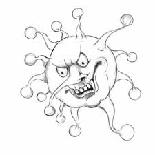 2 000 gambar corona virus gratis pixabay poster mewarna covid 19 stay at home cartoon berikut ini adalah poster mewarna covid 19 stay at home cartoon yang bisa anda download secara gratis di website kami. Mewarnai Virus Corona Hitam Putih Warna Gambar
