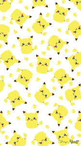 Tap image for more funny cute pikachu wallpaper! Kawaii Pokemon Wallpaper Posted By Ryan Peltier