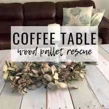 The interesting coffee table is from oomph. Diy Beach Cottage Coffee Table From Wood Pallet Seas Your Day