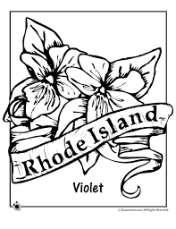 Rhode Island State Flower Coloring Page Woo Jr Kids Activities Flower Coloring Pages Coloring Pages Bird Coloring Pages