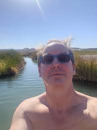 Hot springs in Death Valley area