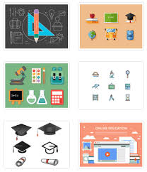 Animated icons with unique first and last frames of the animation. 90 Icon Bertema Akademik Penulisan Dan Penyuntingan Computer 1001