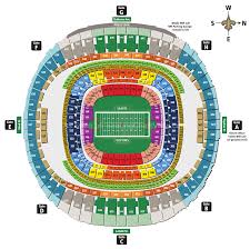 Mercedes Benz Dome New Orleans Seating Chart Moto