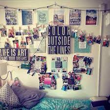 20 Dorm Rooms So Stylish You Ll Wish They Were Yours Dorm Wall Decor Dorm Room Walls Dorm Room Decor