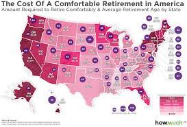 Jun 16, 2021 · see: Mapped How Much Money Do You Need To Retire Comfortably In Each State