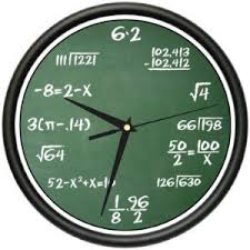 Amazon Com Math Class Wall Clock Mathematics Teacher Classroom Gift Home Ga Math Clock Classroom Gifts Teacher Classroom