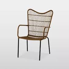 Wingback Patio Accent Chair Natural Opalhouse Target In 2020 Patio Accents Contemporary Adirondack Chairs Patio Chairs