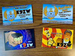 Bet you didn't expect this. Qsl Cards With Varying Frequency Amateur Radio Ponderings